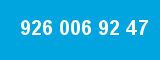 926 006 92 47